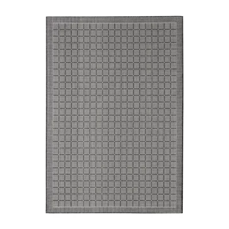 Nicole Miller Country Luna Geometric Outdoor Rectangular Area Rug