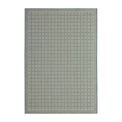 Nicole Miller Country Luna Geometric Outdoor Rectangular Area Rug