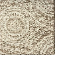 Nicole Miller Country Zoe Damask Outdoor Rectangular Area Rug