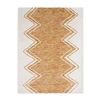 Nicole Miller Sofia Leon Geometric Fade Resistant Washable Outdoor Rectangular Area Rug