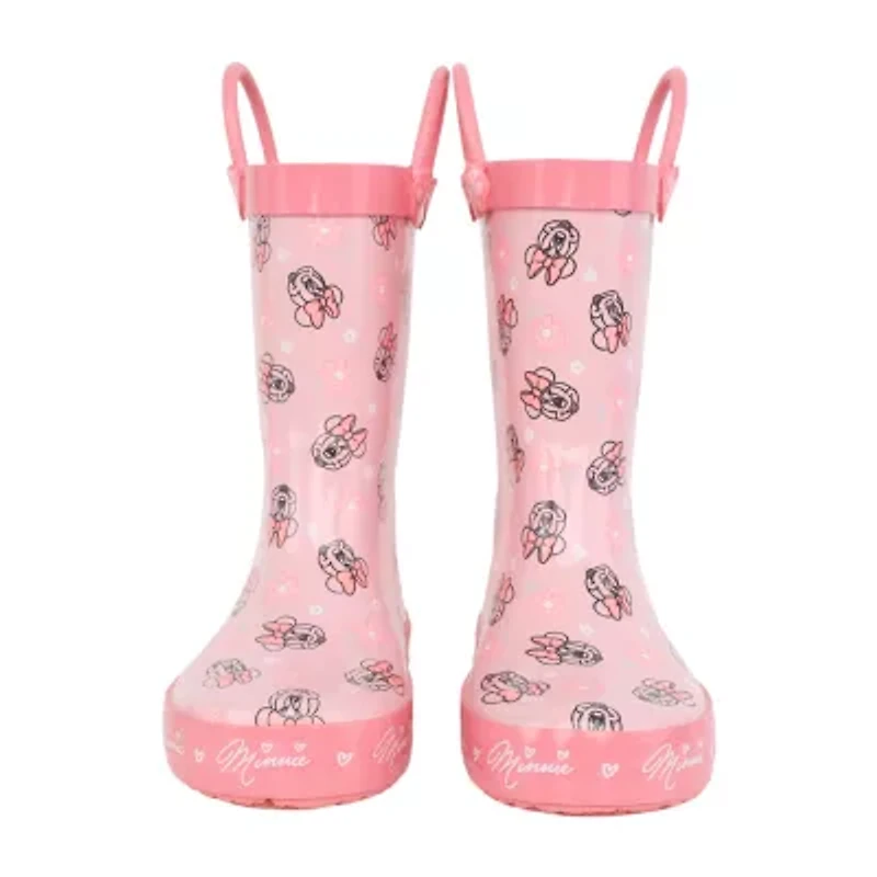 Disney Collection Little Kids Girls Minnie Mouse Rain Boots