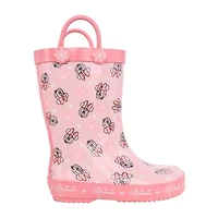Disney Collection Little Kids Girls Minnie Mouse Rain Boots