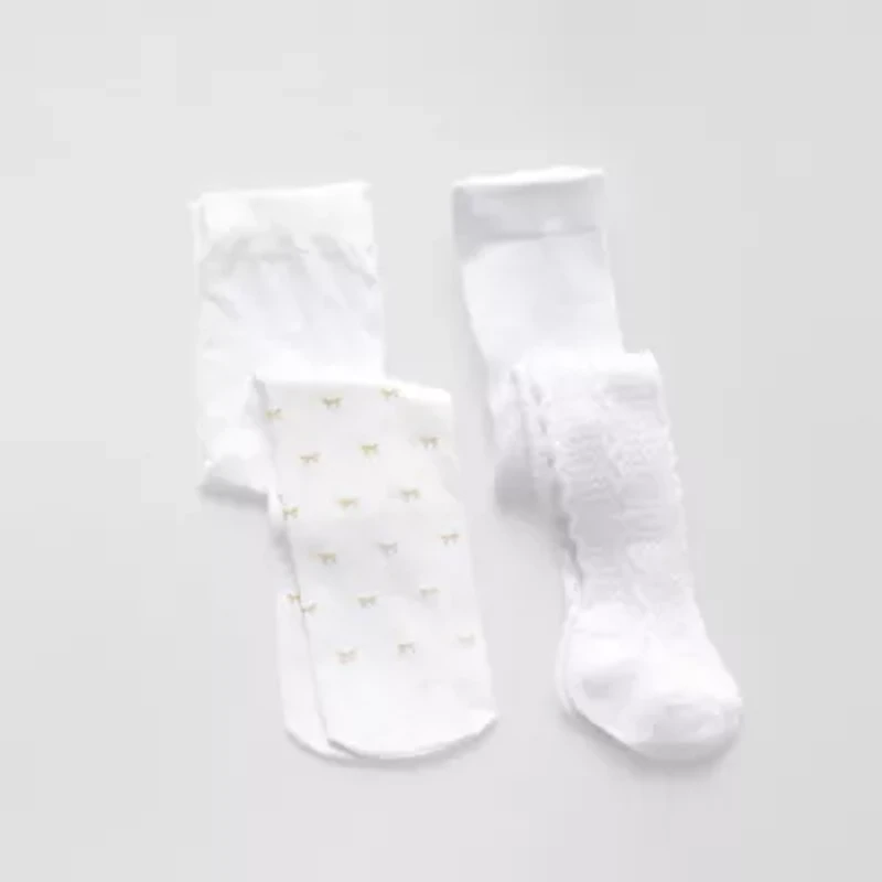 Piper & Jax Baby Girls Not Applicable Multi-Pack 2-pc. Tights