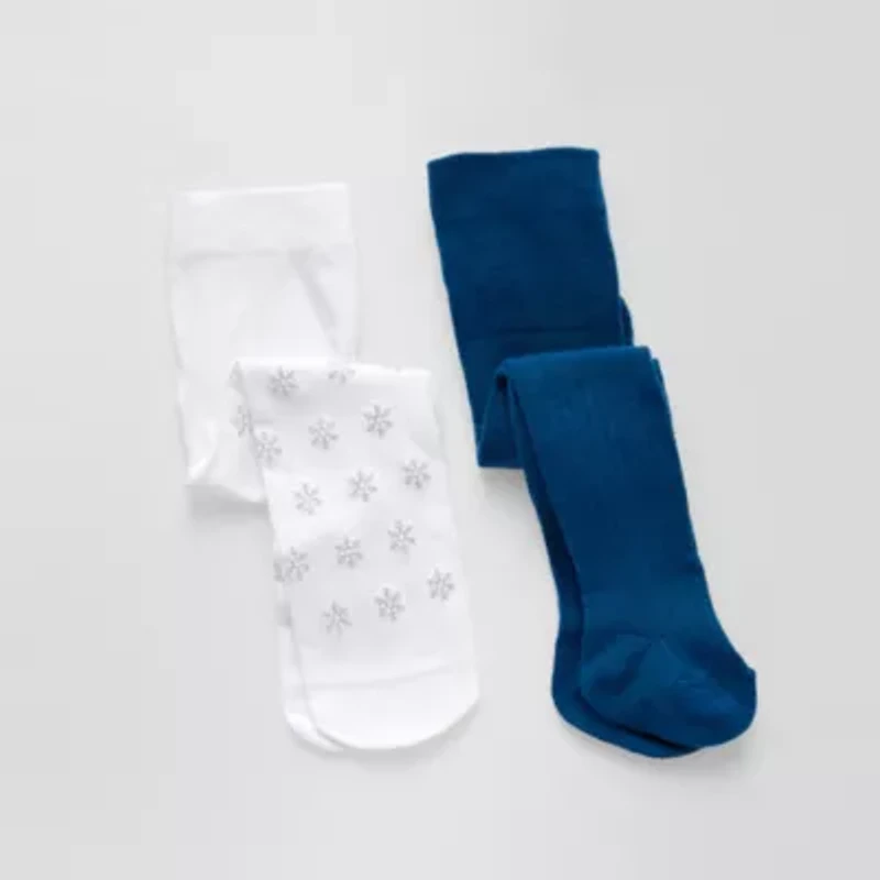 Piper & Jax Baby Girls Not Applicable Multi-Pack 2-pc. Tights
