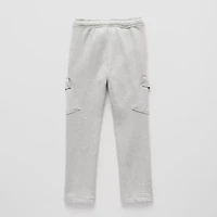 Thereabouts Fleece Pull-On Little & Big Kid Boys Adjustable Waist Straight Fleece Cargo Pant