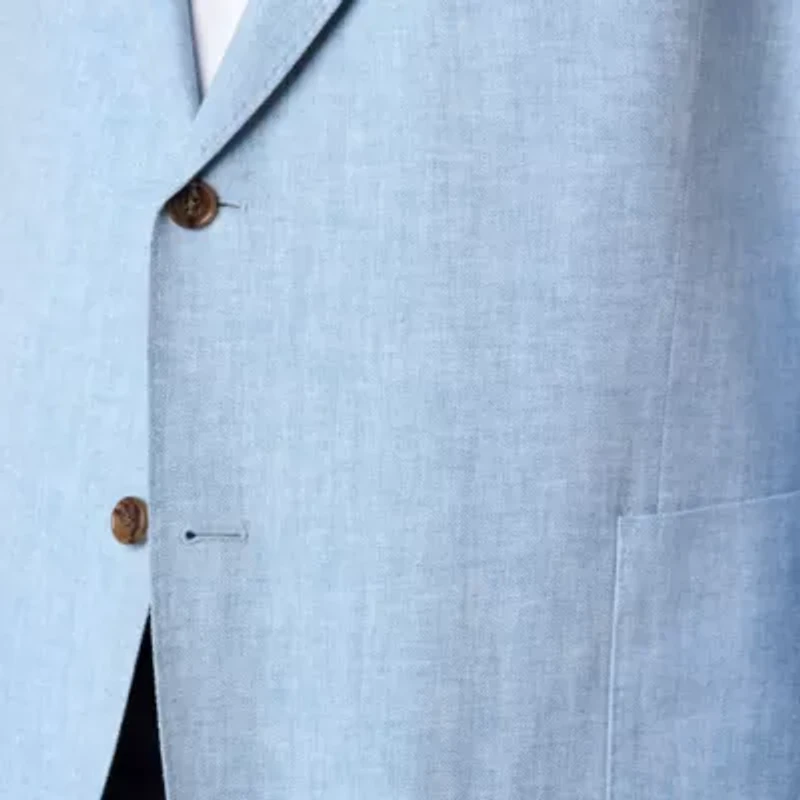 Stafford Linen Cotton Mens Classic Fit Sport Coat