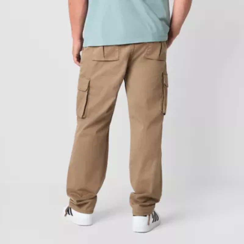 Arizona Mens Relaxed Fit Big and Tall Cargo Pant
