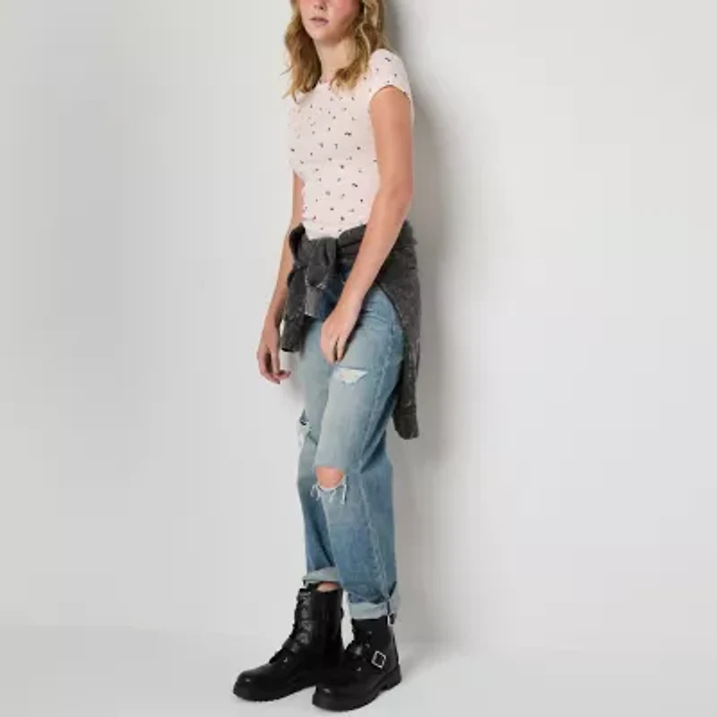 Arizona Jean Co Womens Fleet Block Heel Combat Boots