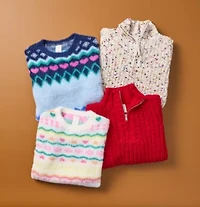 Thereabouts Little & Big Kid Girls Long Sleeve Pullover Sweater