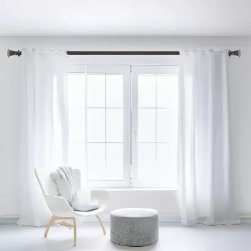Deco Window Quattro 1 IN Adjustable Curtain Rod