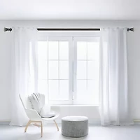 Deco Window Quattro 1 IN Adjustable Curtain Rod