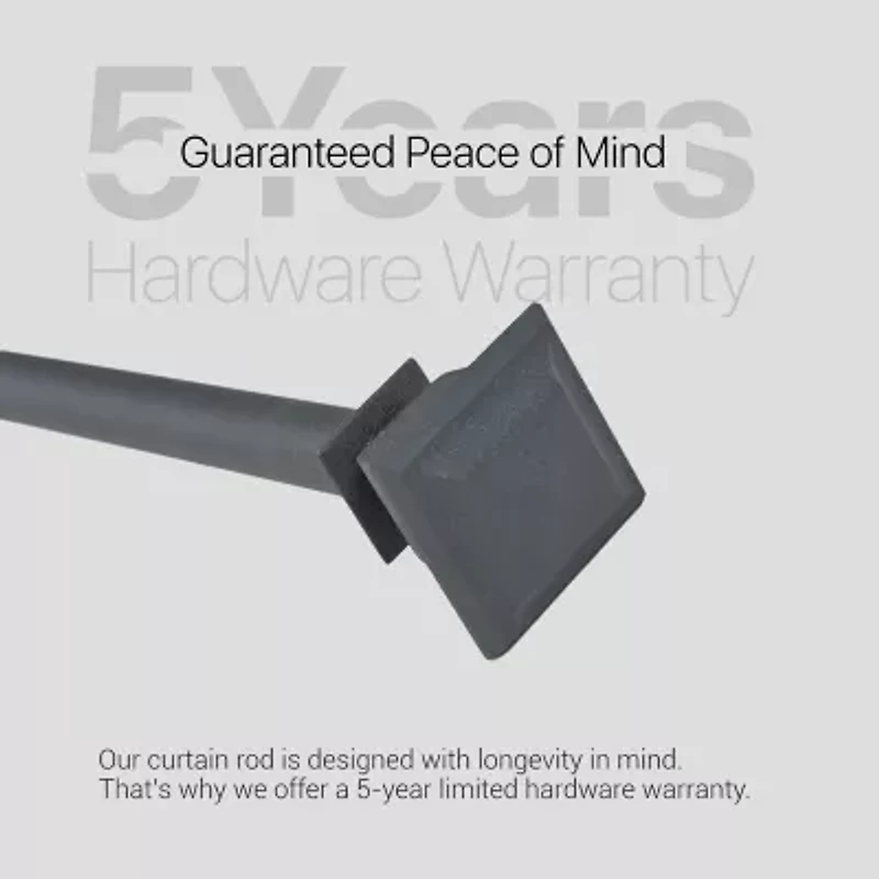 Deco Window Quattro 1 IN Adjustable Curtain Rod