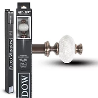 Deco Window Supreme Ceramic 1 IN Adjustable Curtain Rod