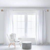 Deco Window Morroccan Ball 1 IN Adjustable Curtain Rod
