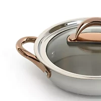 BergHOFF Ouro Gold 18/10 Stainless Steel 5-pc. Cookware Set with Glass Lid