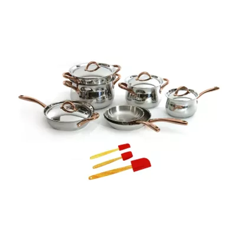 BergHOFF Ouro Gold 18/10 Stainless Steel 14-pc. Cookware Set