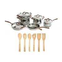 BergHOFF Ouro Gold 18/10 Stainless Steel 17-pc. Cookware Set