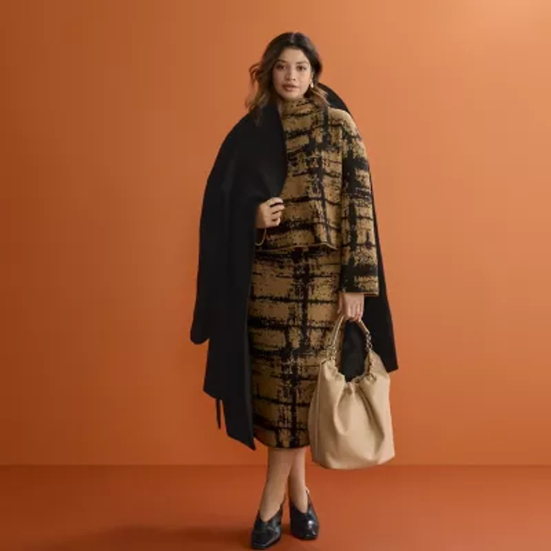 Worthington Saranack Womens Square Closed Toe Block Heel Pumps