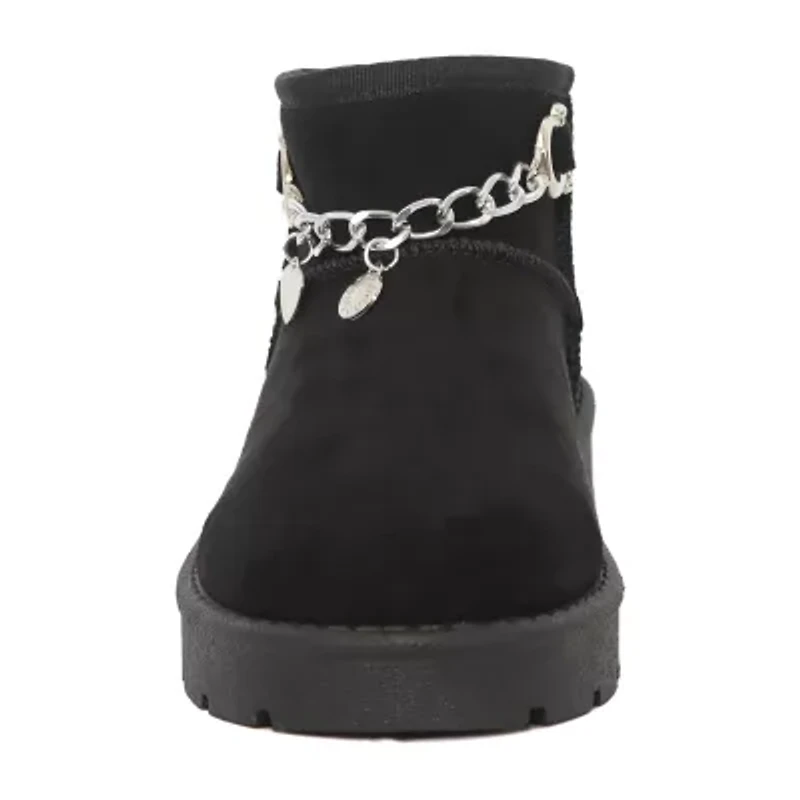 Yoki Womens Flat Heel Booties