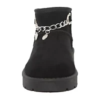 Yoki Womens Flat Heel Booties