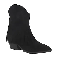 Yoki Womens Block Heel Booties