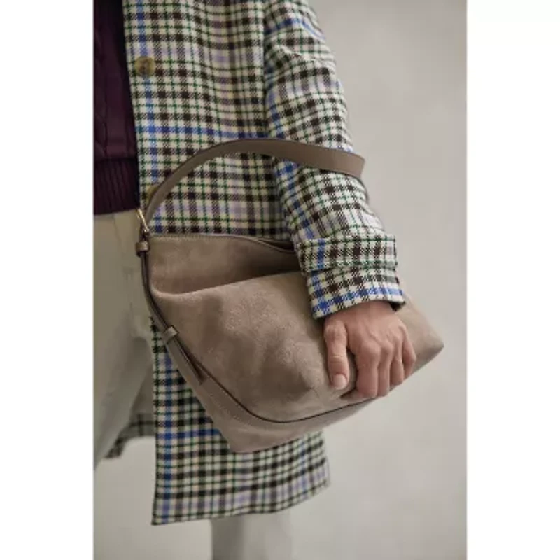 Worthington Jo Faux Suede Bucket Bag