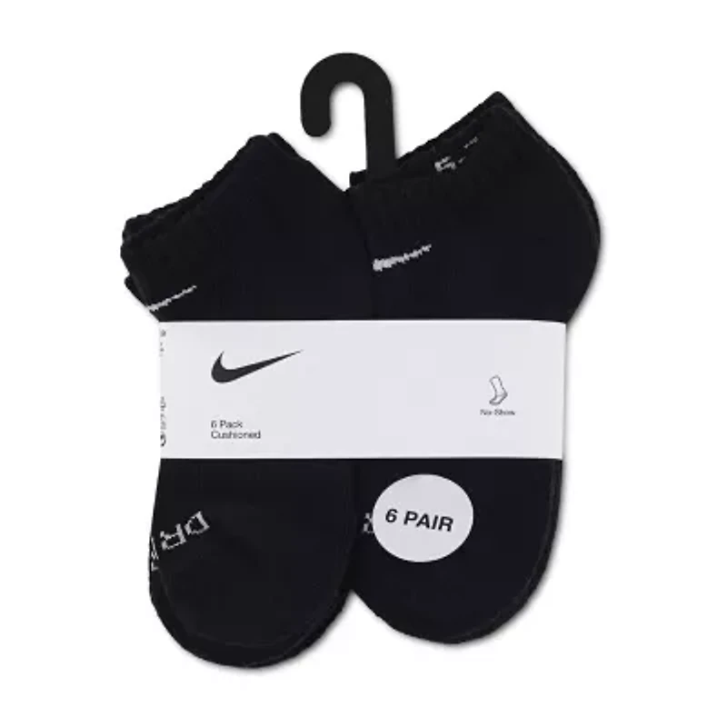 Nike Little & Big Kid Boys 6 Pair No Show Socks