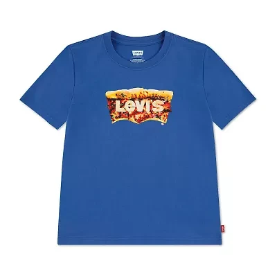 Levi's® Little Boys Crew Neck Short Sleeve Regular Fit Graphic T-Shirt