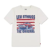 Levi's® Big Kid Boys Crew Neck Short Sleeve Regular Fit Graphic T-Shirt