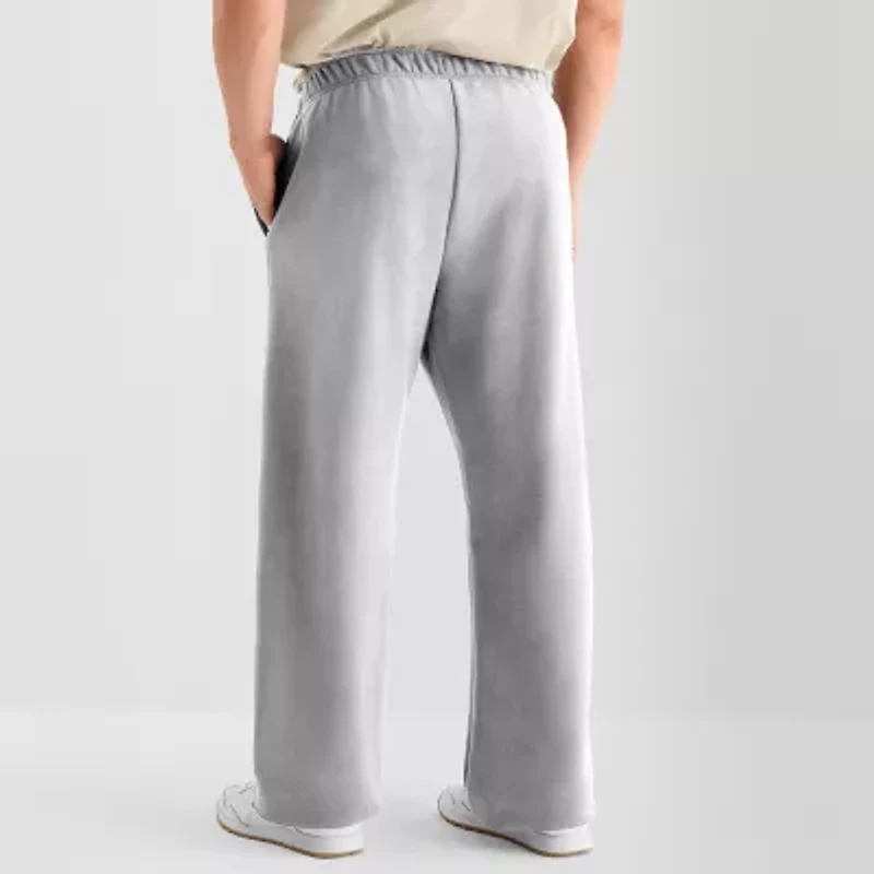 Xersion Quick Dry Cotton Blend Fleece Mens Straight Regular Fit Big and Tall Workout Pant