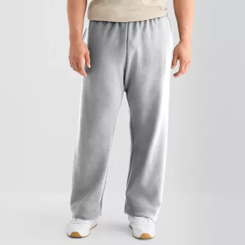 Xersion Quick Dry Cotton Blend Fleece Mens Straight Regular Fit Big and Tall Workout Pant