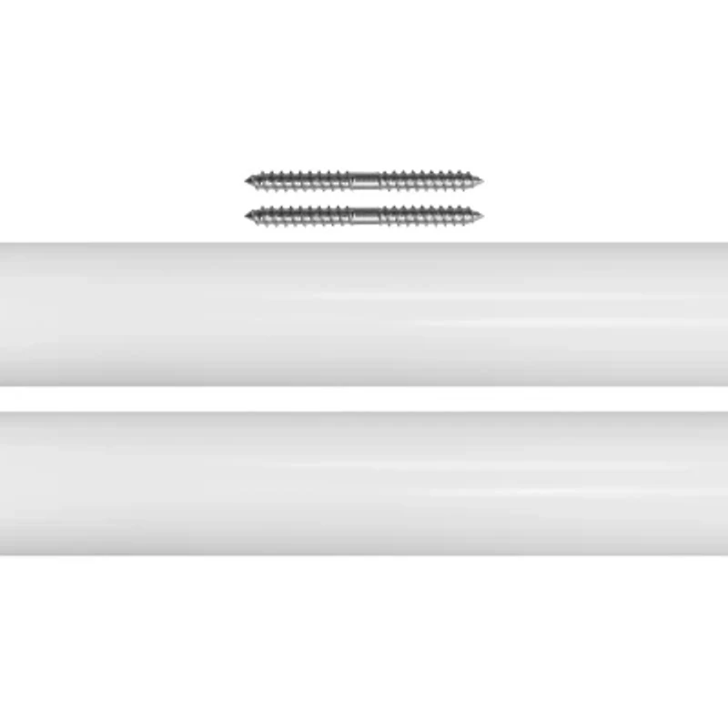Lumi Home Furnishings Smooth 1 3/8 Curtain Rod