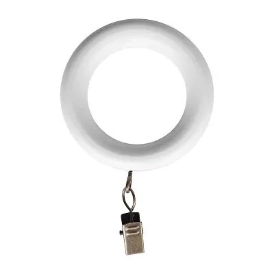 Lumi Home Furnishings Wood 7-pc. Curtain Rings