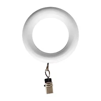 Lumi Home Furnishings Wood 7-pc. Curtain Rings