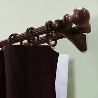 Lumi Home Furnishings Wood 7-pc. Curtain Rings