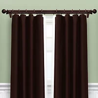 Lumi Home Furnishings Wood Double 3-pc. Curtain Rod Brackets