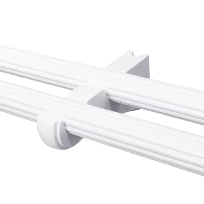 Lumi Home Furnishings Wood Double 3-pc. Curtain Rod Brackets