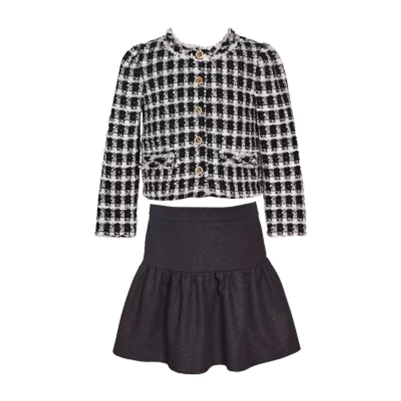 Bonnie Jean Big Kid Girls 2-pc. Skirt Set