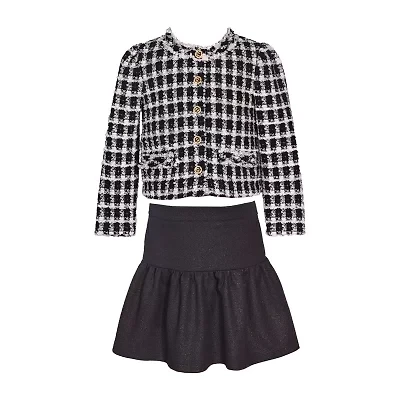 Bonnie Jean Big Kid Girls 2-pc. Skirt Set