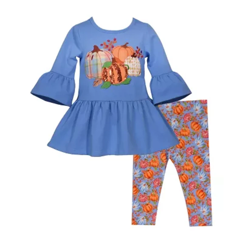 Bonnie Jean Little Girls 2-pc. Legging Set