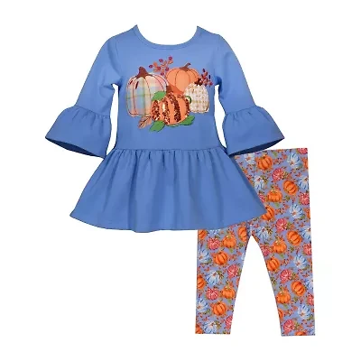 Bonnie Jean Little Girls 2-pc. Legging Set