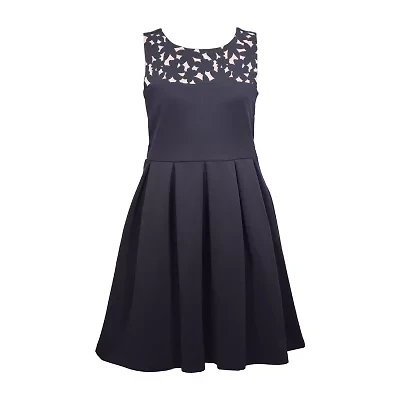 Bonnie Jean Big Kid Girls Sleeveless A-Line Dress