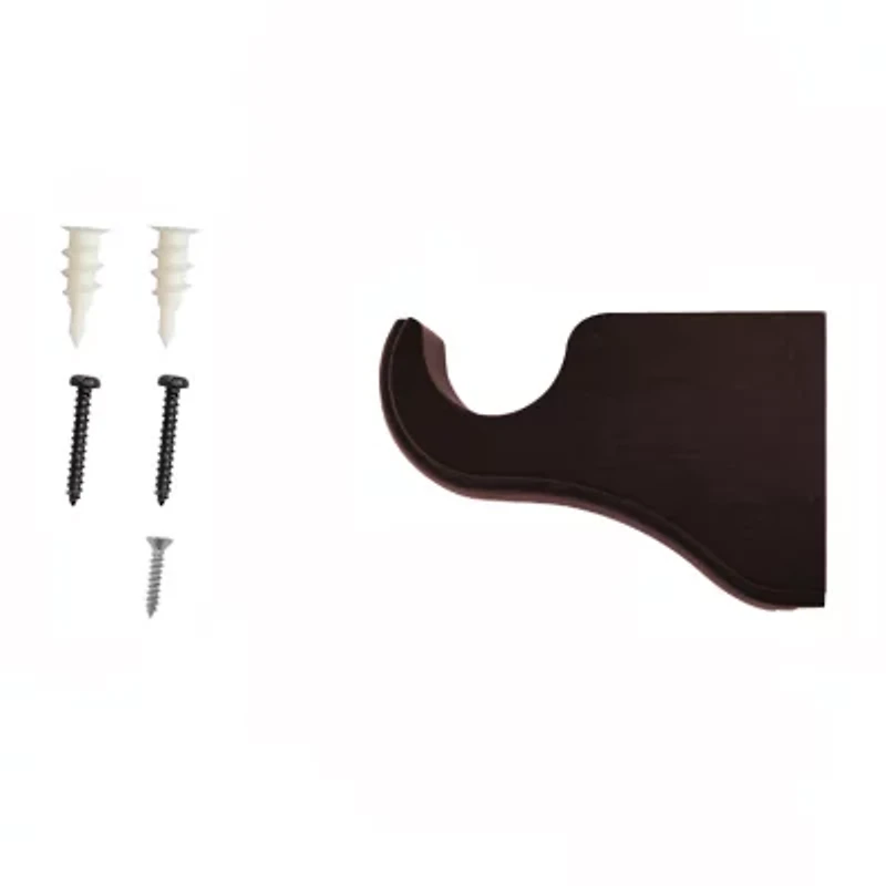 Lumi Home Furnishings Wood -pc. Curtain Rod Brackets