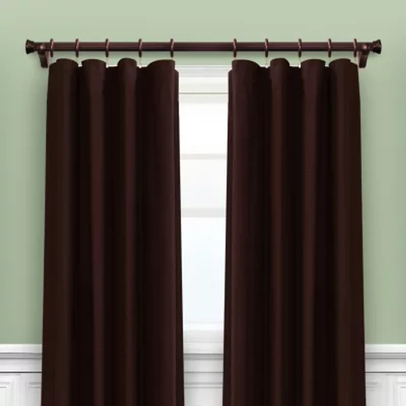 Lumi Home Furnishings Wood 3-pc. Curtain Rod Brackets