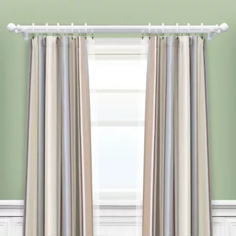 Lumi Home Furnishings Wood Double 2-pc. Curtain Rod Brackets