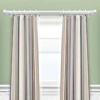 Lumi Home Furnishings Wood Double 2-pc. Curtain Rod Brackets