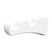 Lumi Home Furnishings Wood Double 2-pc. Curtain Rod Brackets