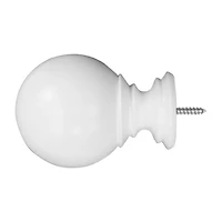 Lumi Home Furnishings Wood Ball 2-pc. Finials