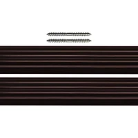 Lumi Home Furnishings Wood 1 3/8 Curtain Rod