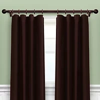 Lumi Home Furnishings Wood 1 3/8 Curtain Rod